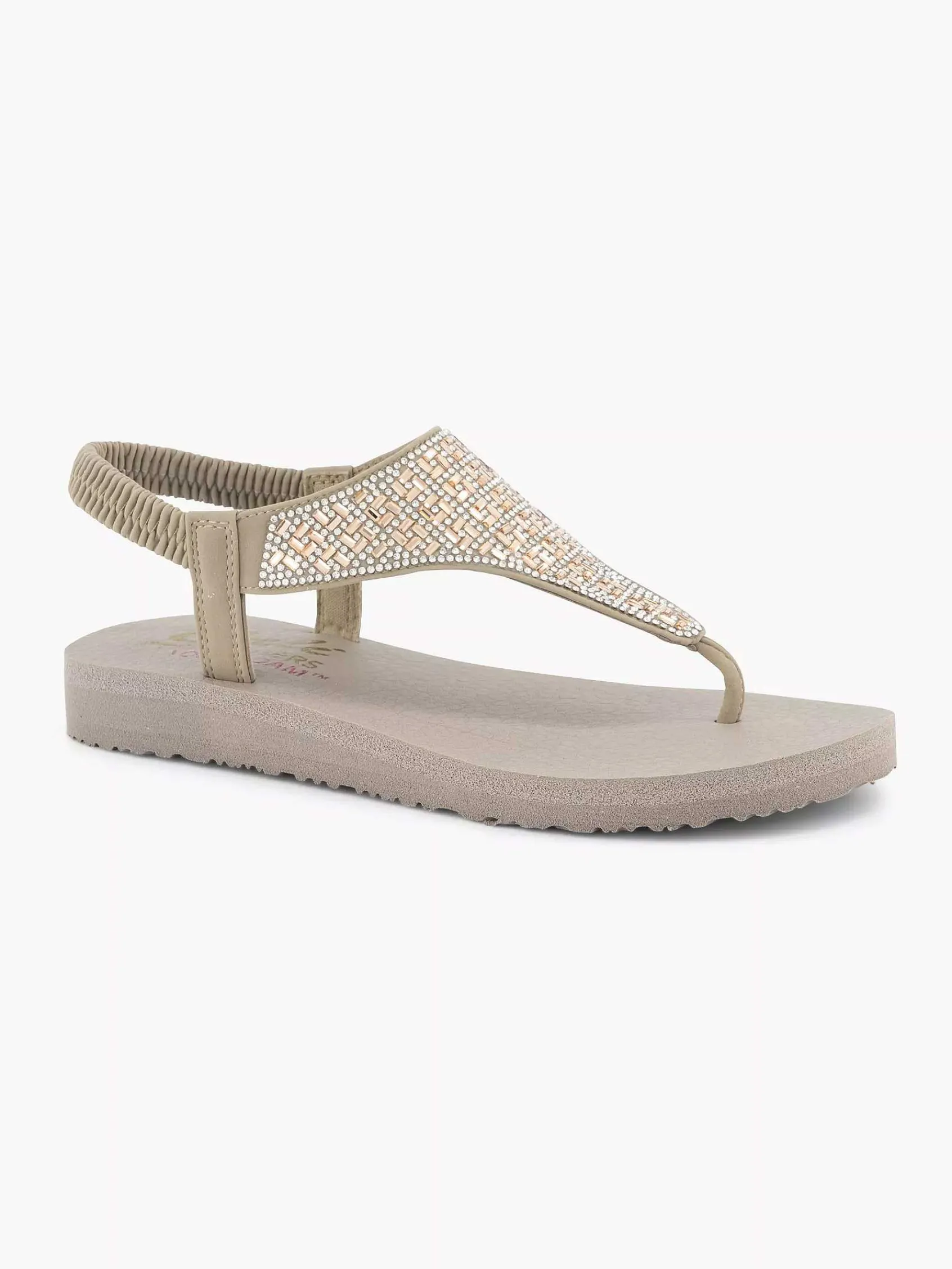 Sandalen|Skechers Taupe Sandaal