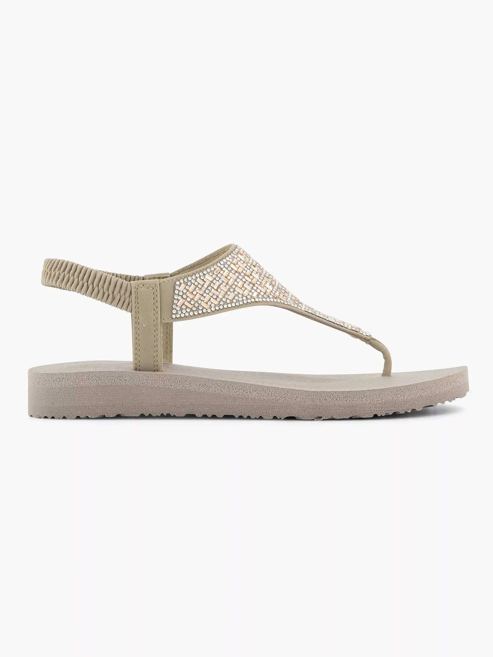 Sandalen|Skechers Taupe Sandaal