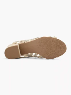 Sandalen|Graceland Taupe Sandalette