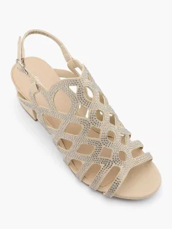 Sandalen|Graceland Taupe Sandalette