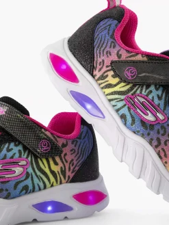 Jongensschoenen|Skechers Veelkleurige Sneaker Lichtjes