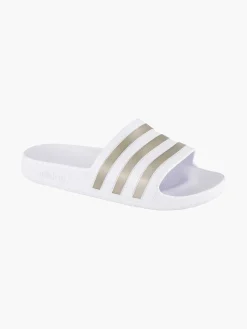 Slippers|adidas Witte Adilette Aqua