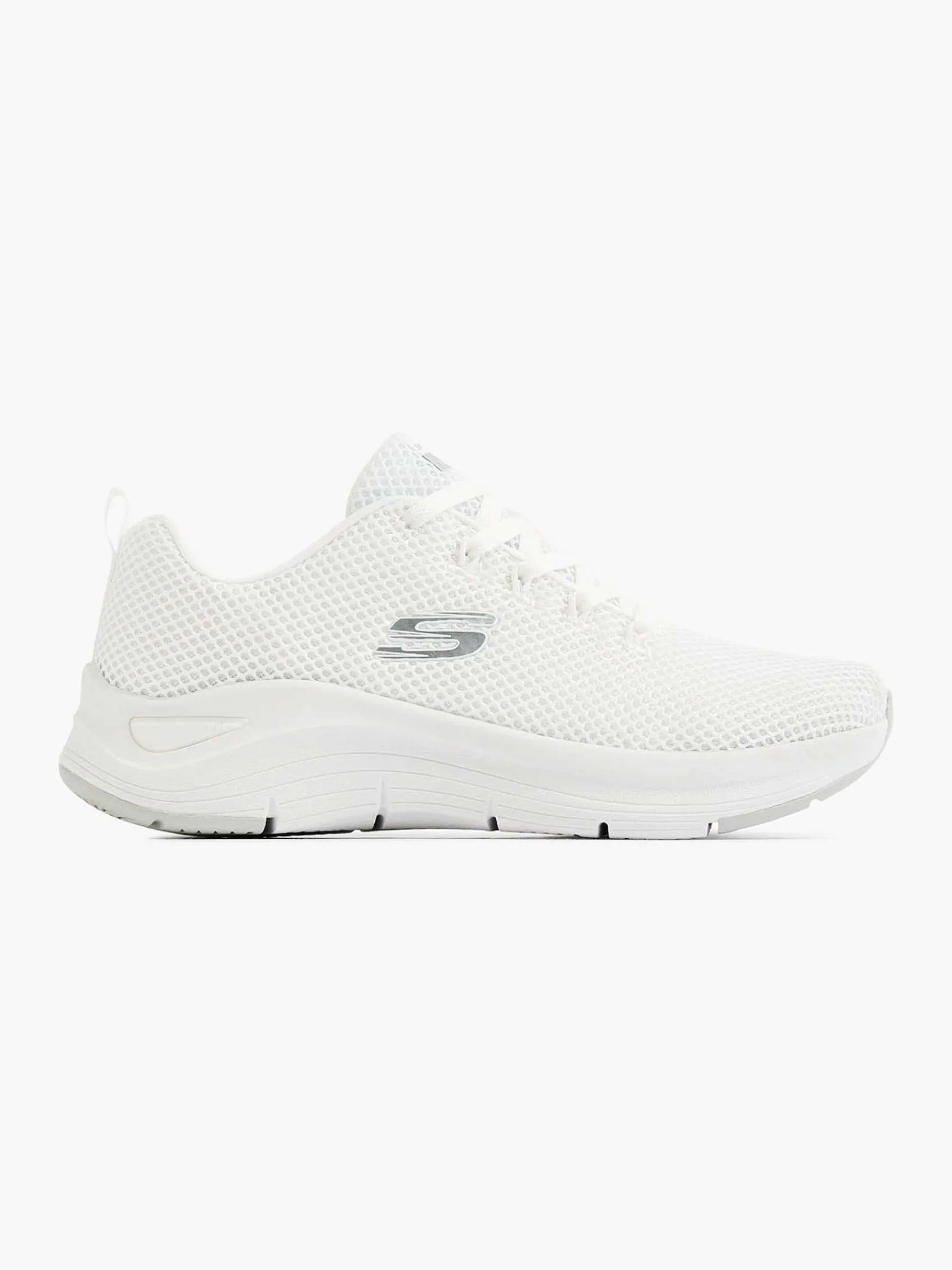 Sneakers|Skechers Witte Arch Comfort - Natural Flutter