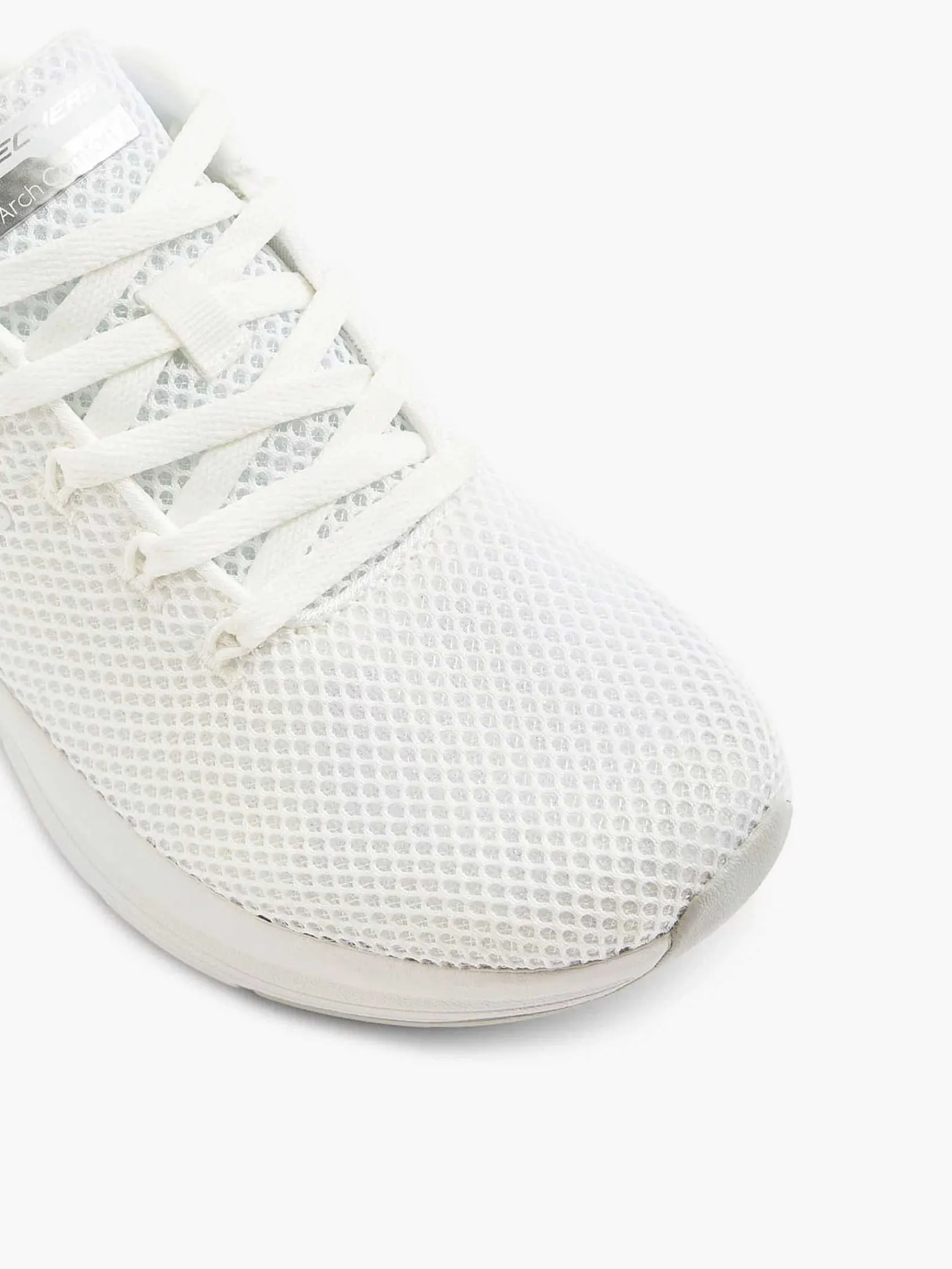 Sneakers|Skechers Witte Arch Comfort - Natural Flutter