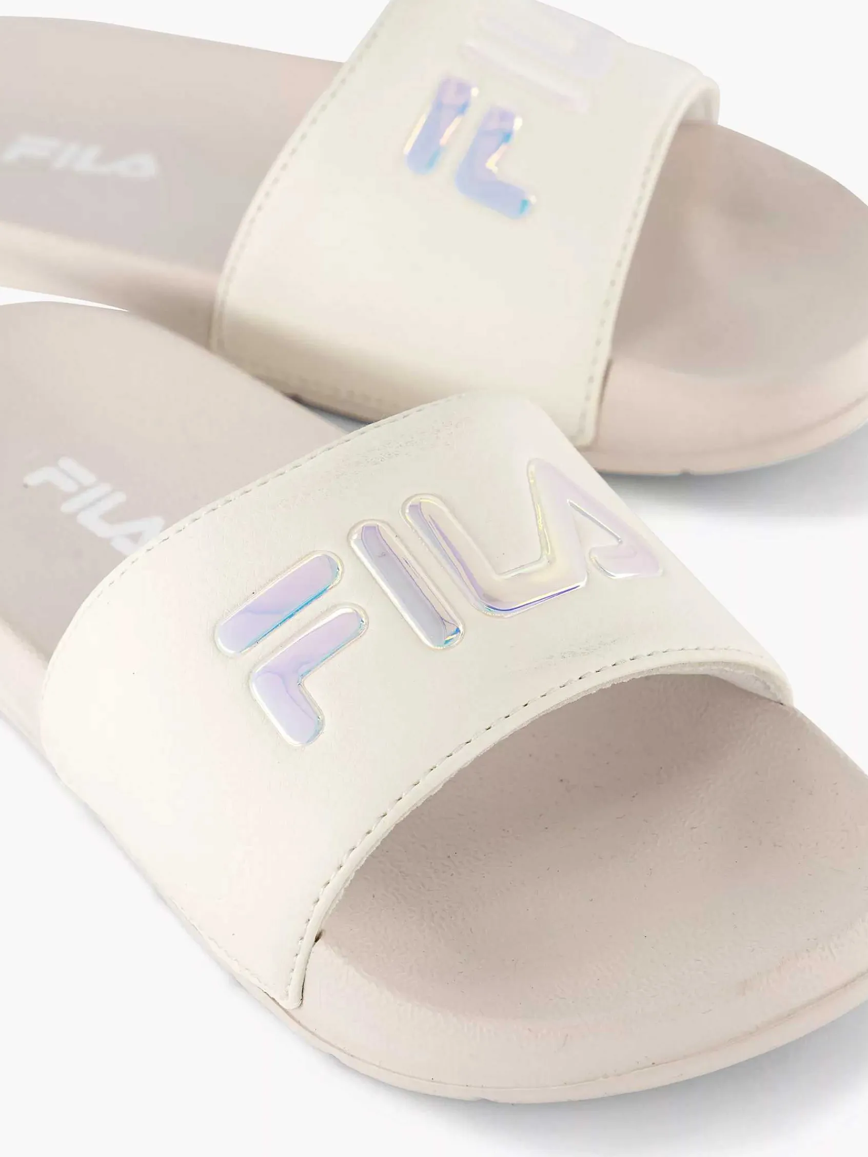 Jongensschoenen|FILA Witte Badslipper