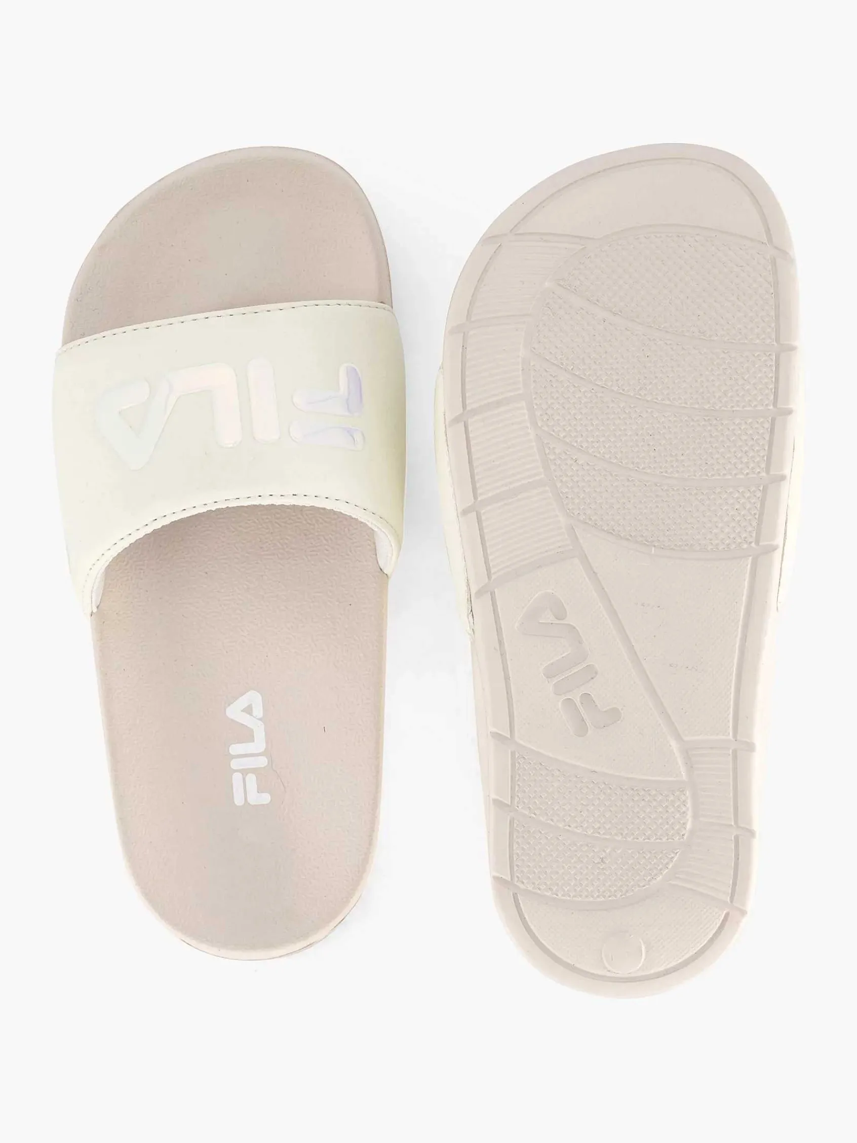 Jongensschoenen|FILA Witte Badslipper