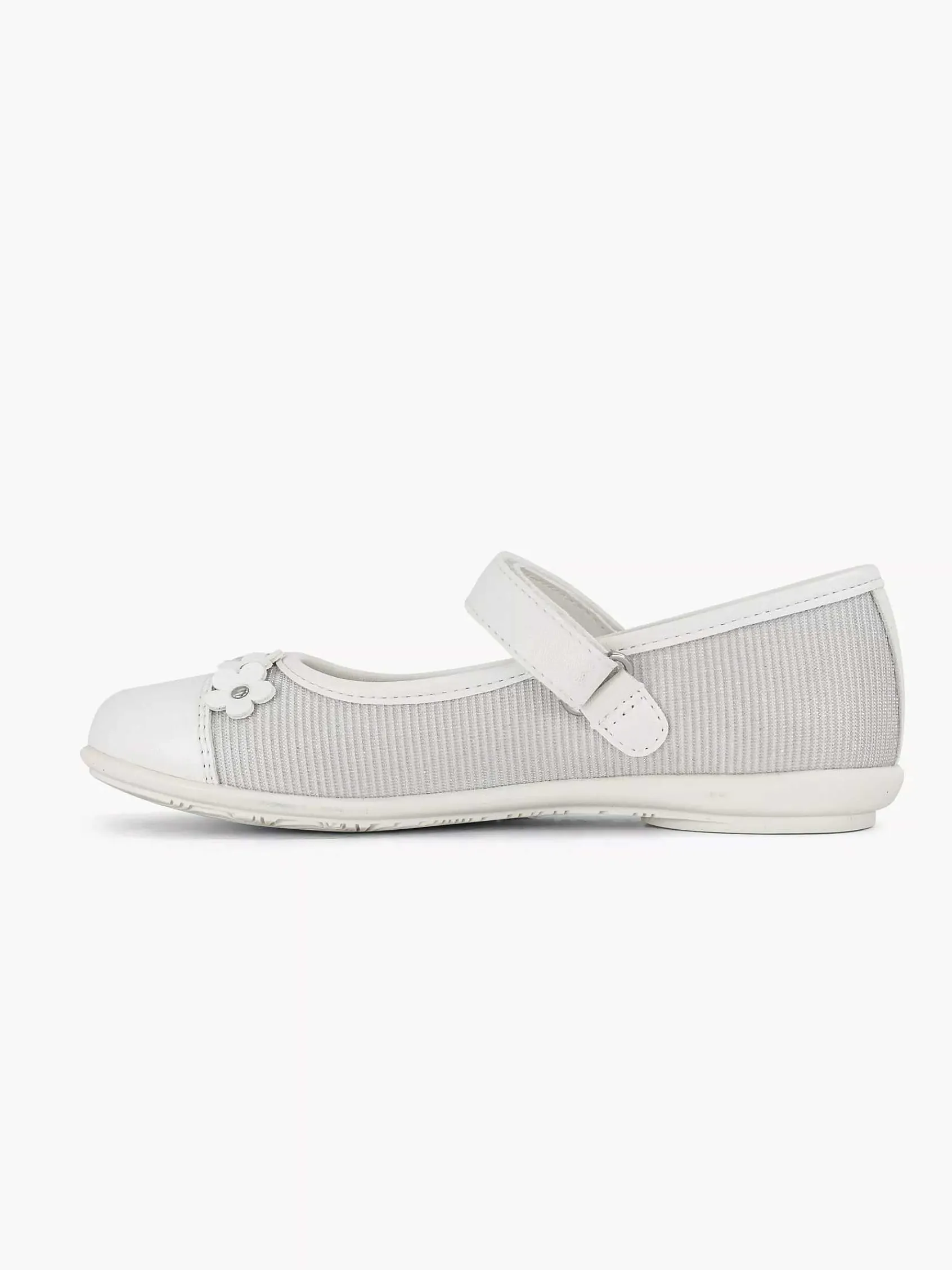 Babyschoenen|Graceland Witte Ballerina Bloemen