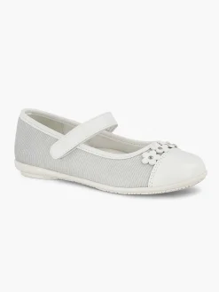 Babyschoenen|Graceland Witte Ballerina Bloemen