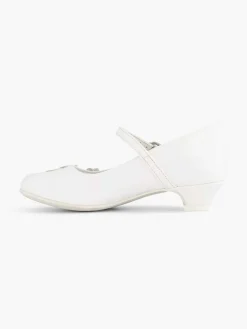 Jongensschoenen|Cupcake Couture Witte Ballerina Bloemetjes