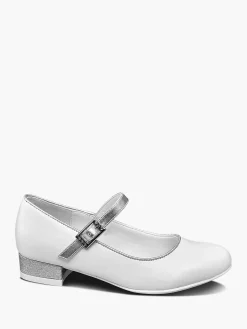 Jongensschoenen|Graceland Witte Ballerina Gesp