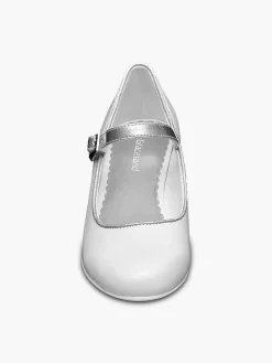 Jongensschoenen|Graceland Witte Ballerina Gesp