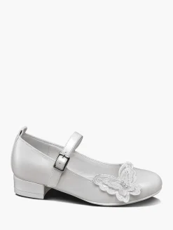 Babyschoenen|Graceland Witte Ballerina Vlinder