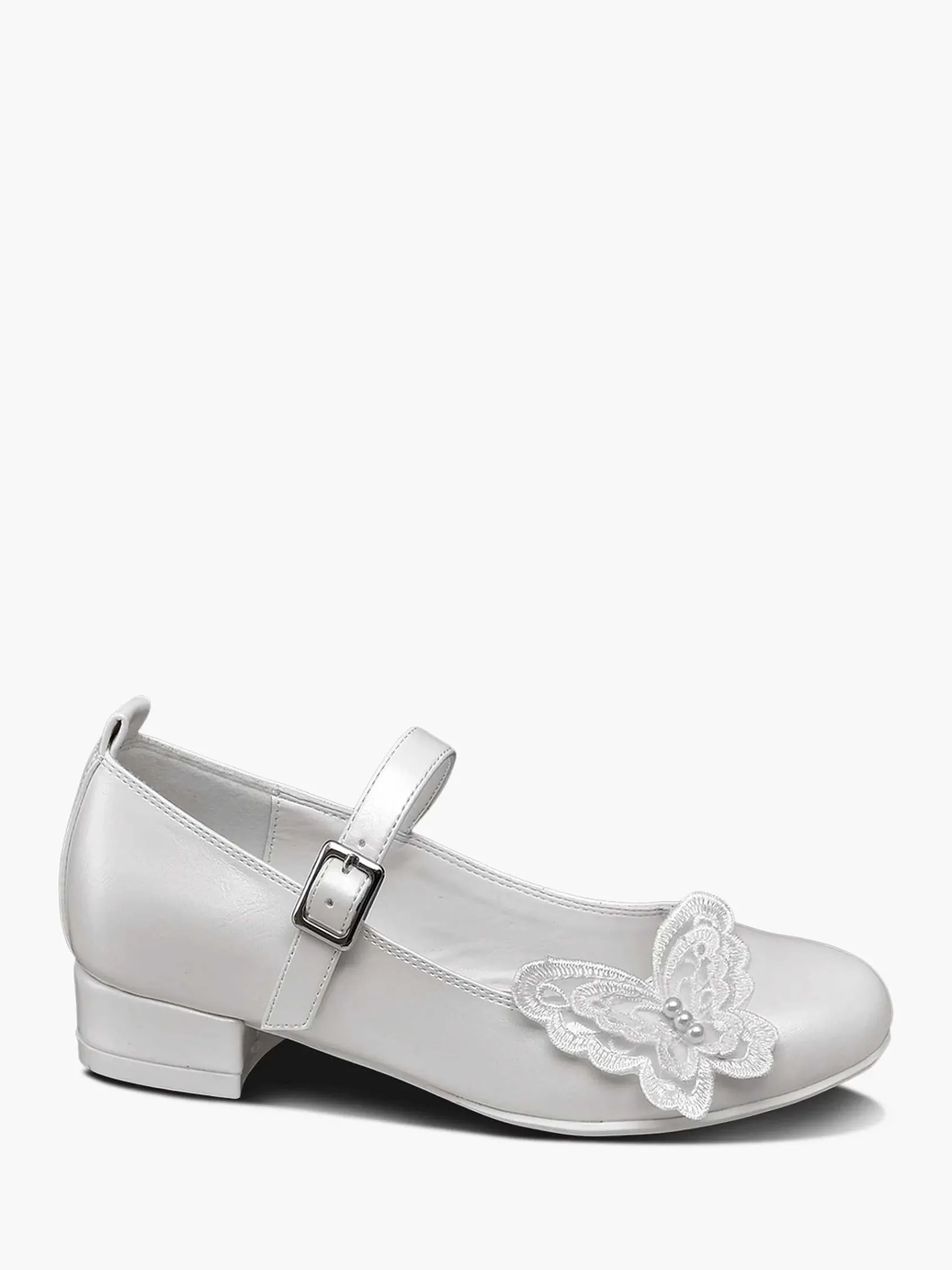 Babyschoenen|Graceland Witte Ballerina Vlinder