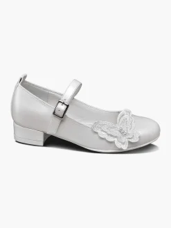 Babyschoenen|Graceland Witte Ballerina Vlinder