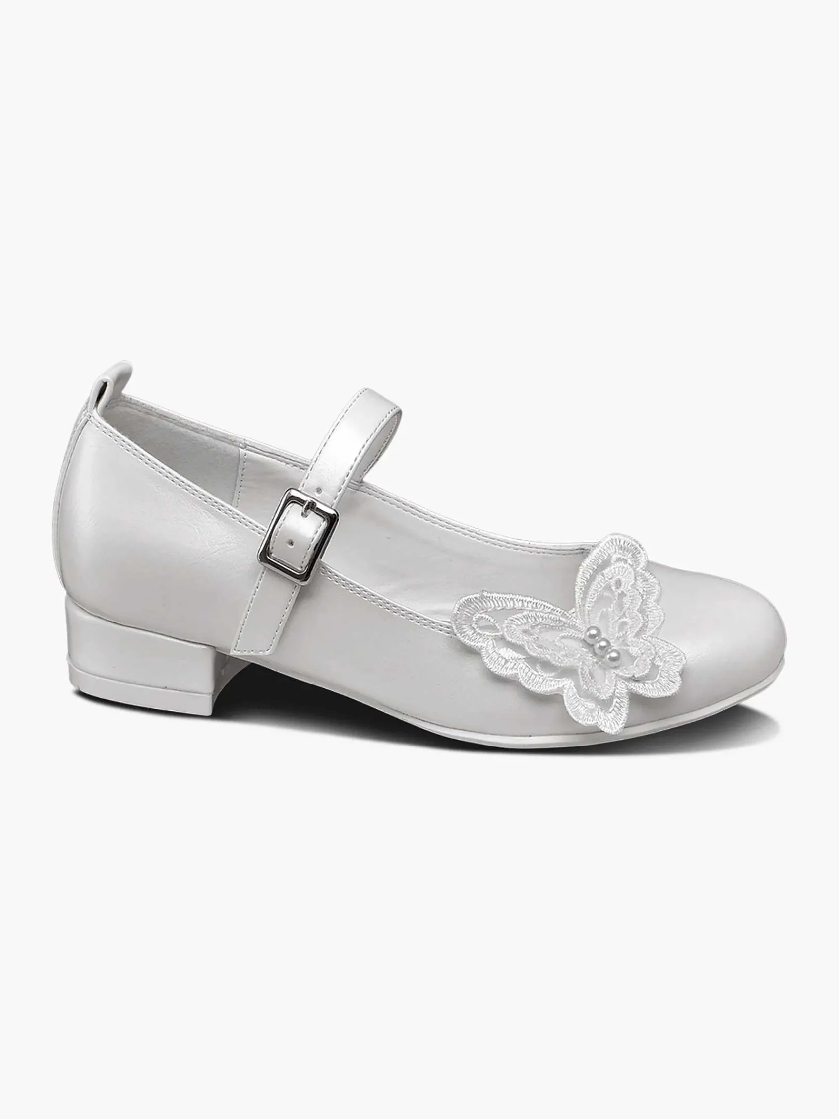 Babyschoenen|Graceland Witte Ballerina Vlinder