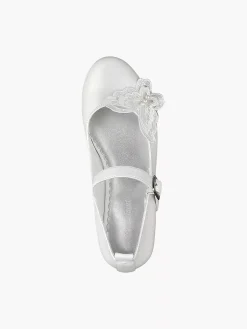 Babyschoenen|Graceland Witte Ballerina Vlinder