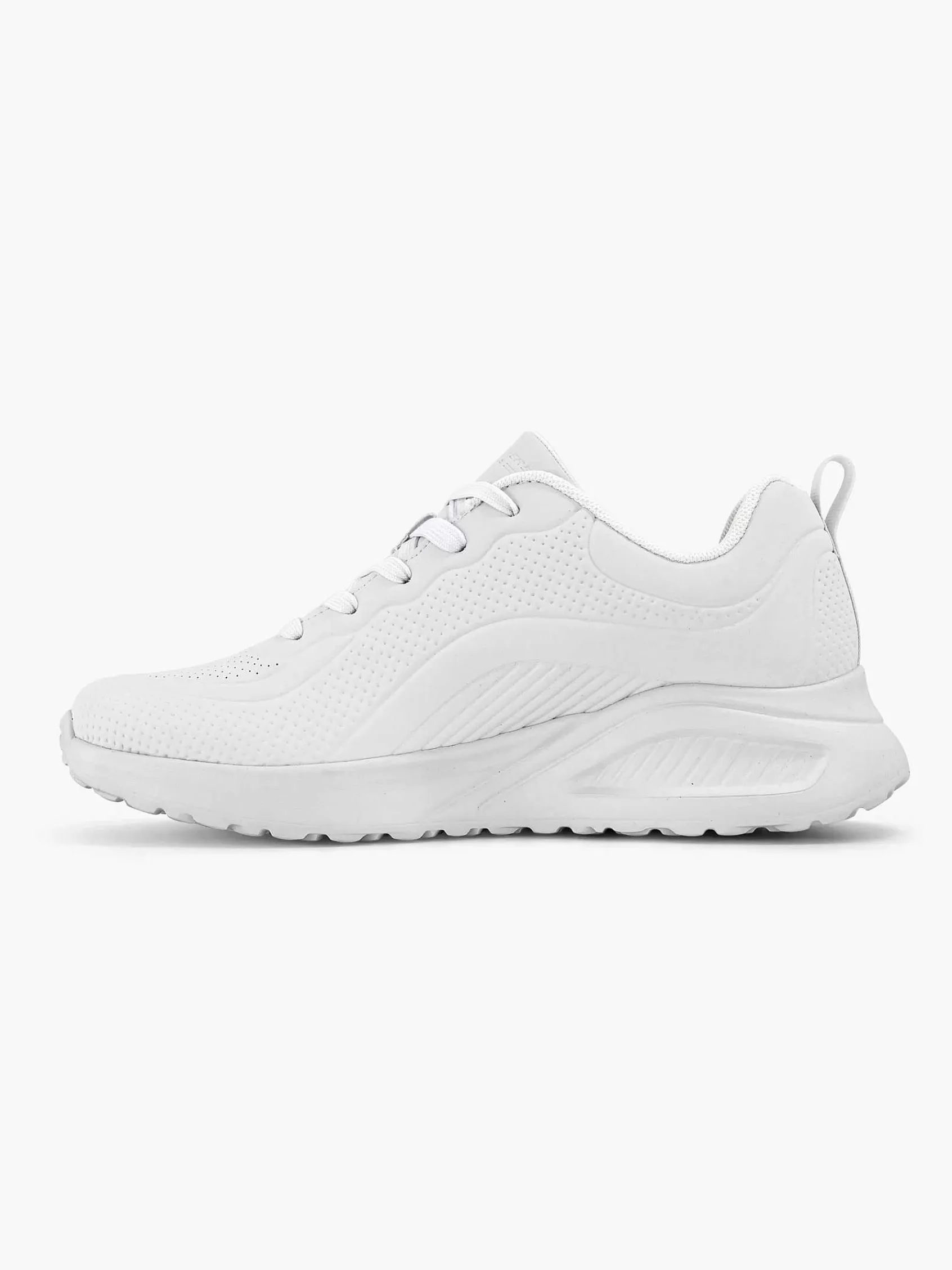 Sneakers|Skechers Witte Bobs Buno - How Sweet