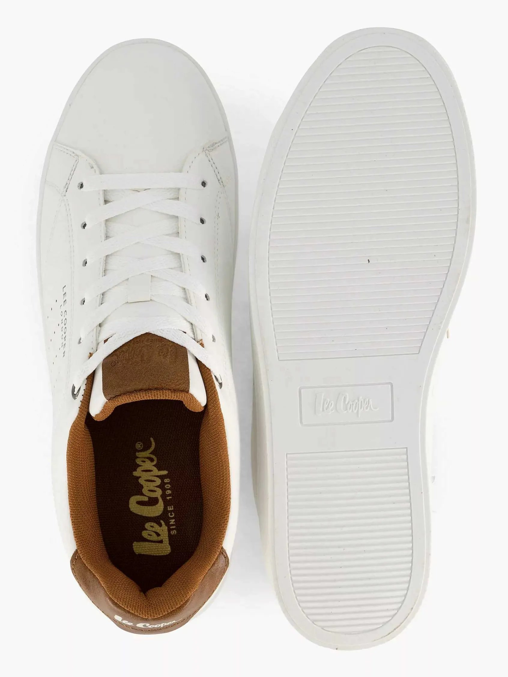 Sneakers|Lee Cooper Witte Bolton Men Low