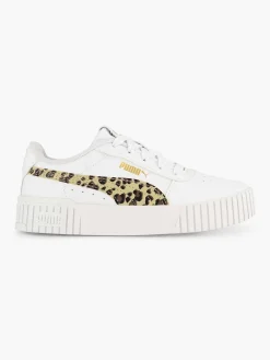 Jongensschoenen|Puma Witte Carina 2.0 Animal Update Ps