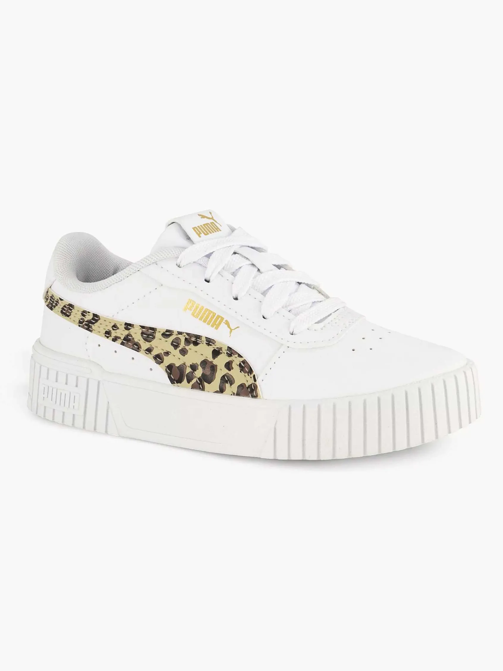 Jongensschoenen|Puma Witte Carina 2.0 Animal Update Ps