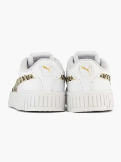 Jongensschoenen|Puma Witte Carina 2.0 Animal Update Ps