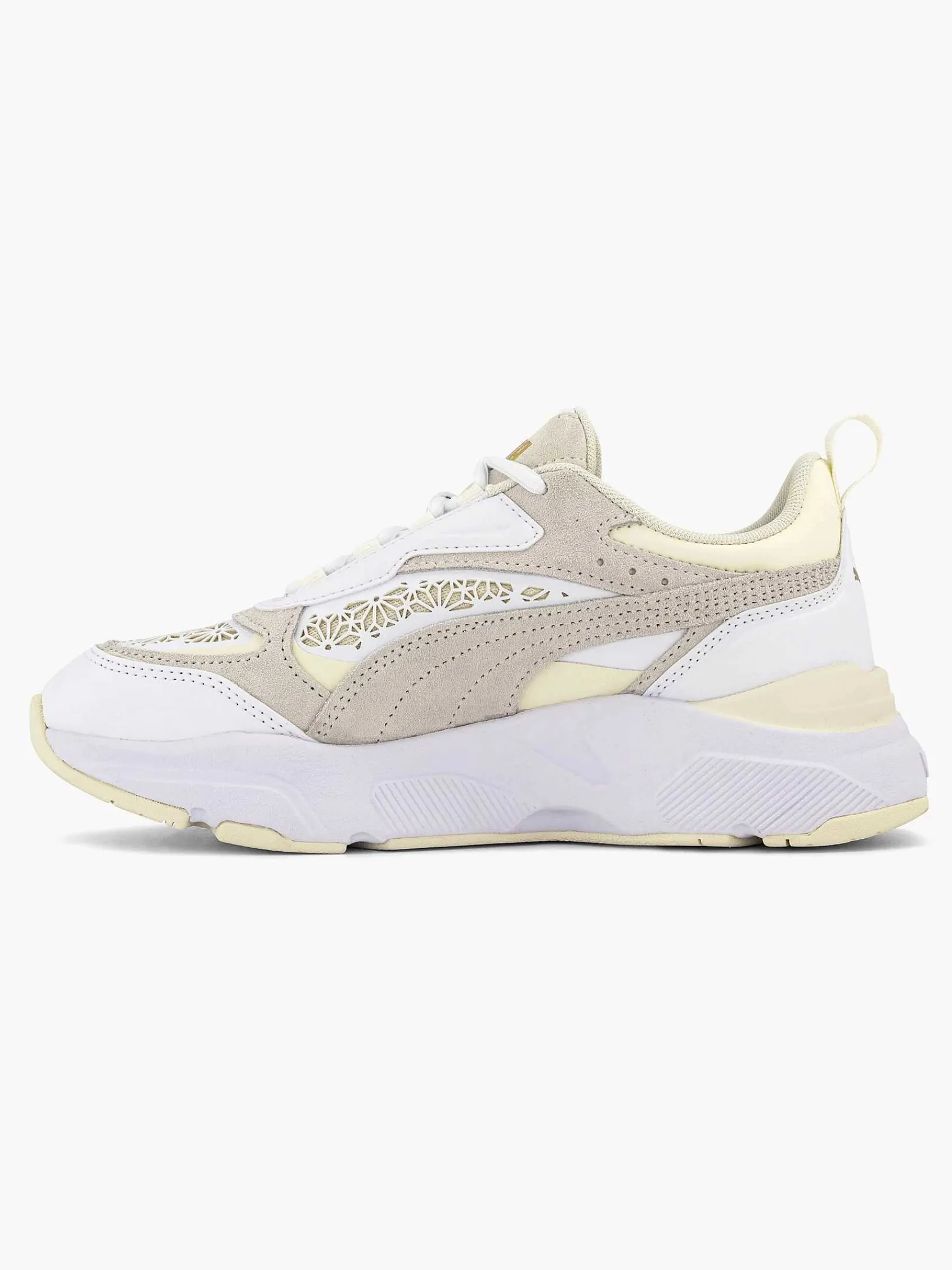 Sneakers|Puma Witte Cassia Laser Cut