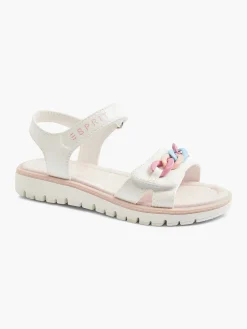 Jongensschoenen|Esprit Witte Chunky Sandaal Sierketting