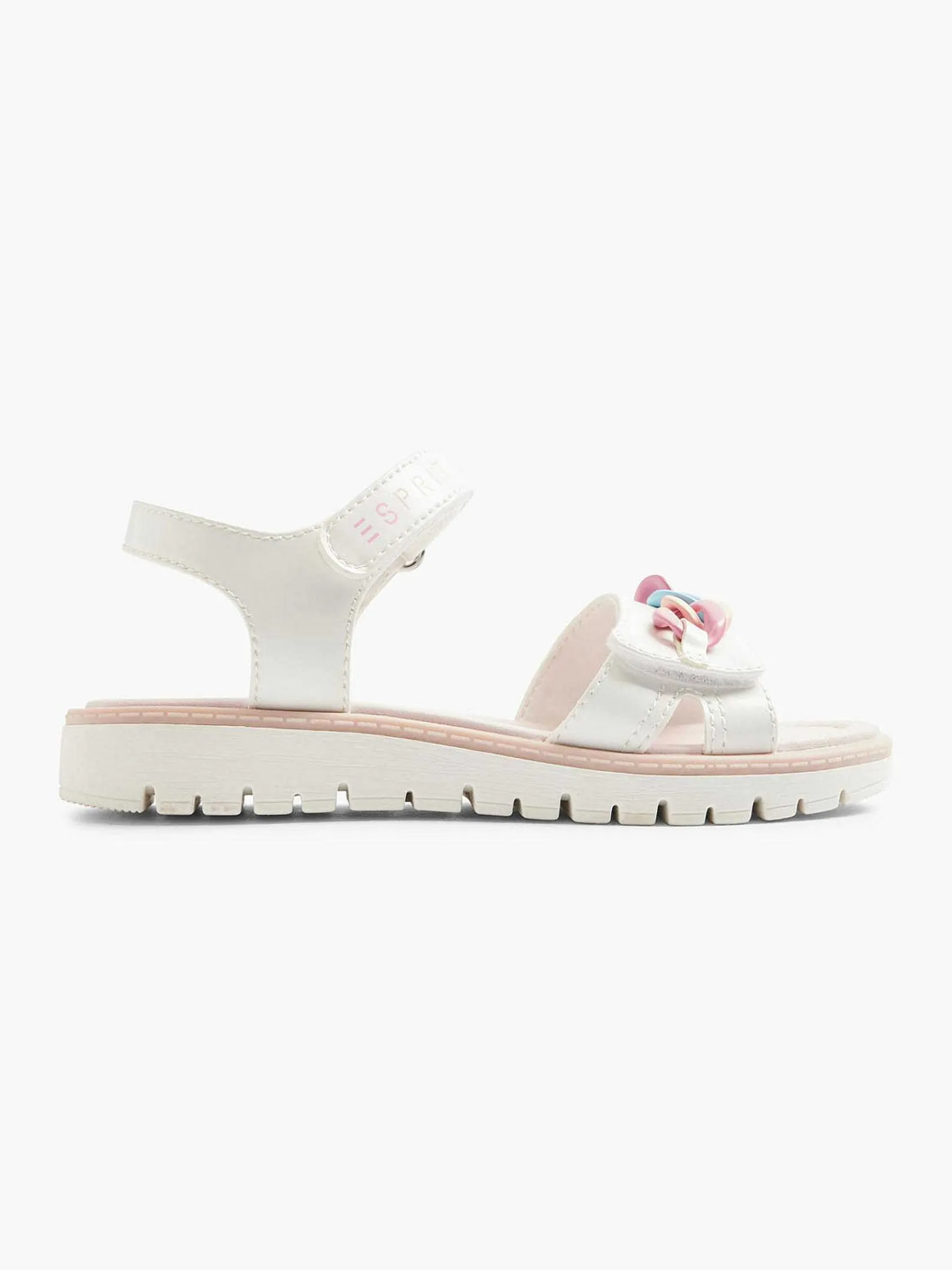 Jongensschoenen|Esprit Witte Chunky Sandaal Sierketting