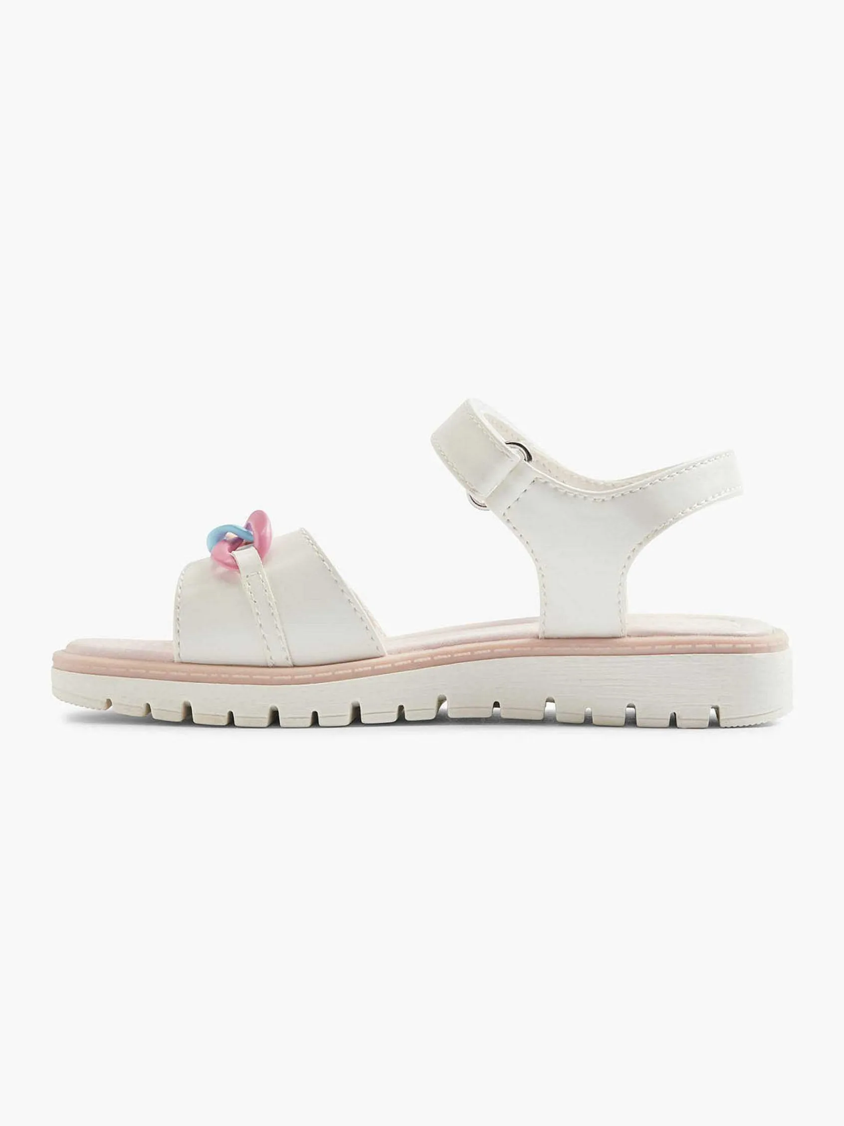 Jongensschoenen|Esprit Witte Chunky Sandaal Sierketting