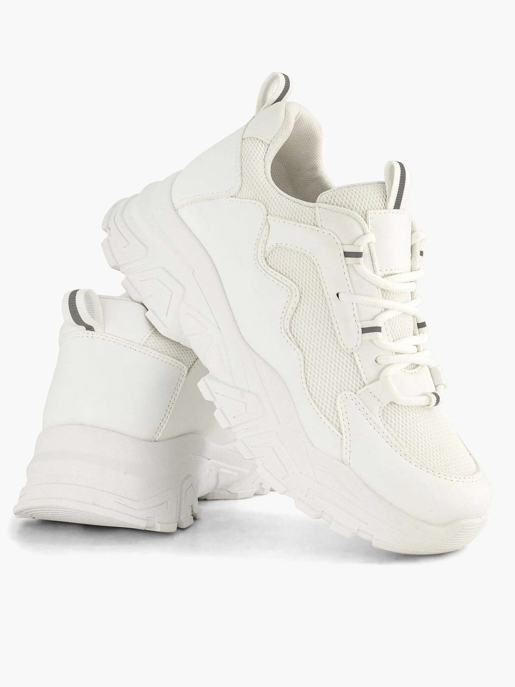 Sneakers|Oxmox Witte Chunky Sneaker