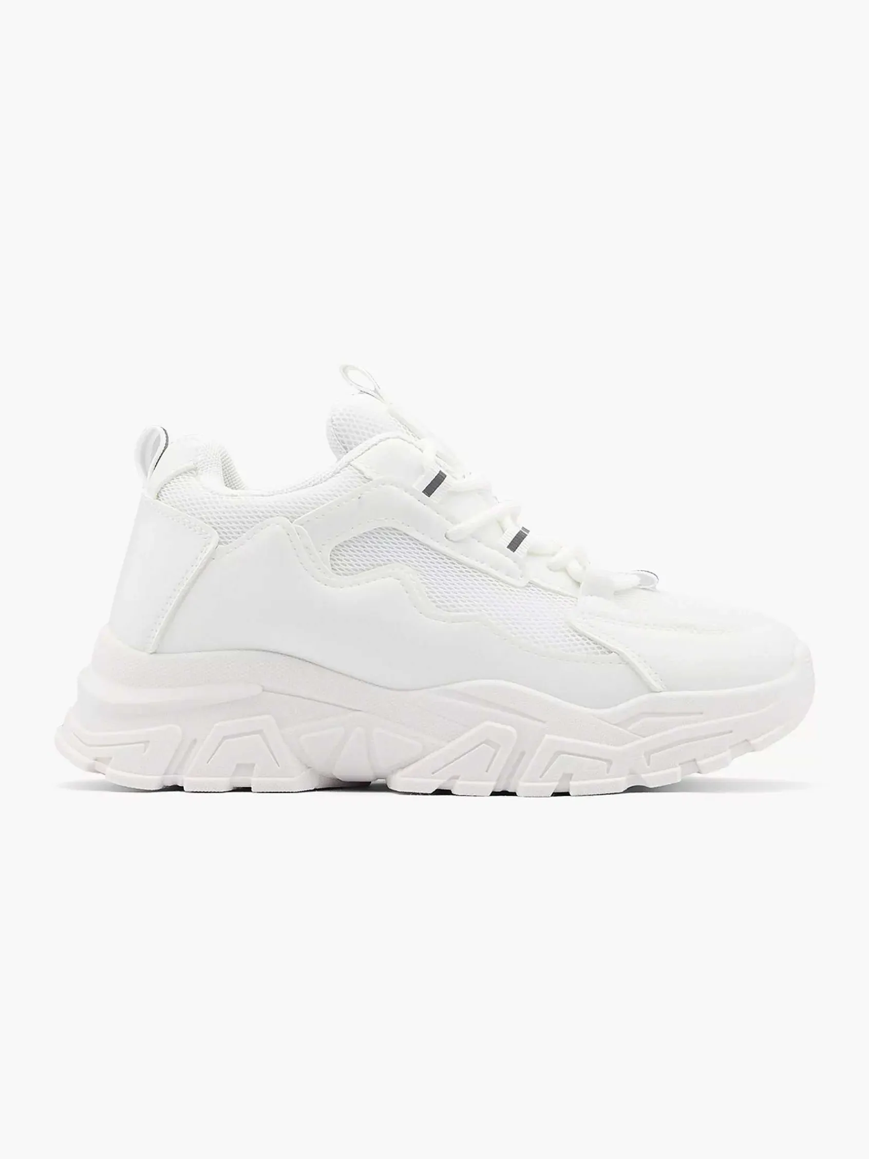 Sneakers|Oxmox Witte Chunky Sneaker