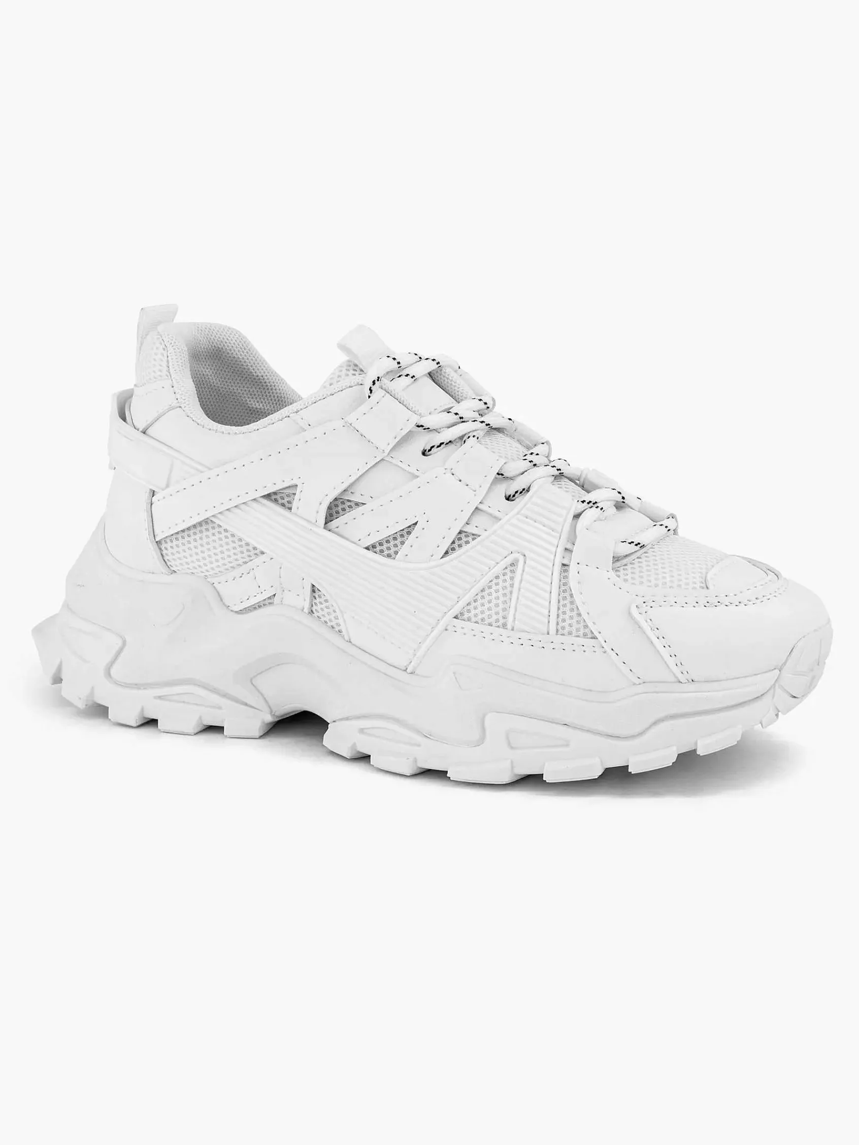 Sneakers|Oxmox Witte Chunky Sneaker