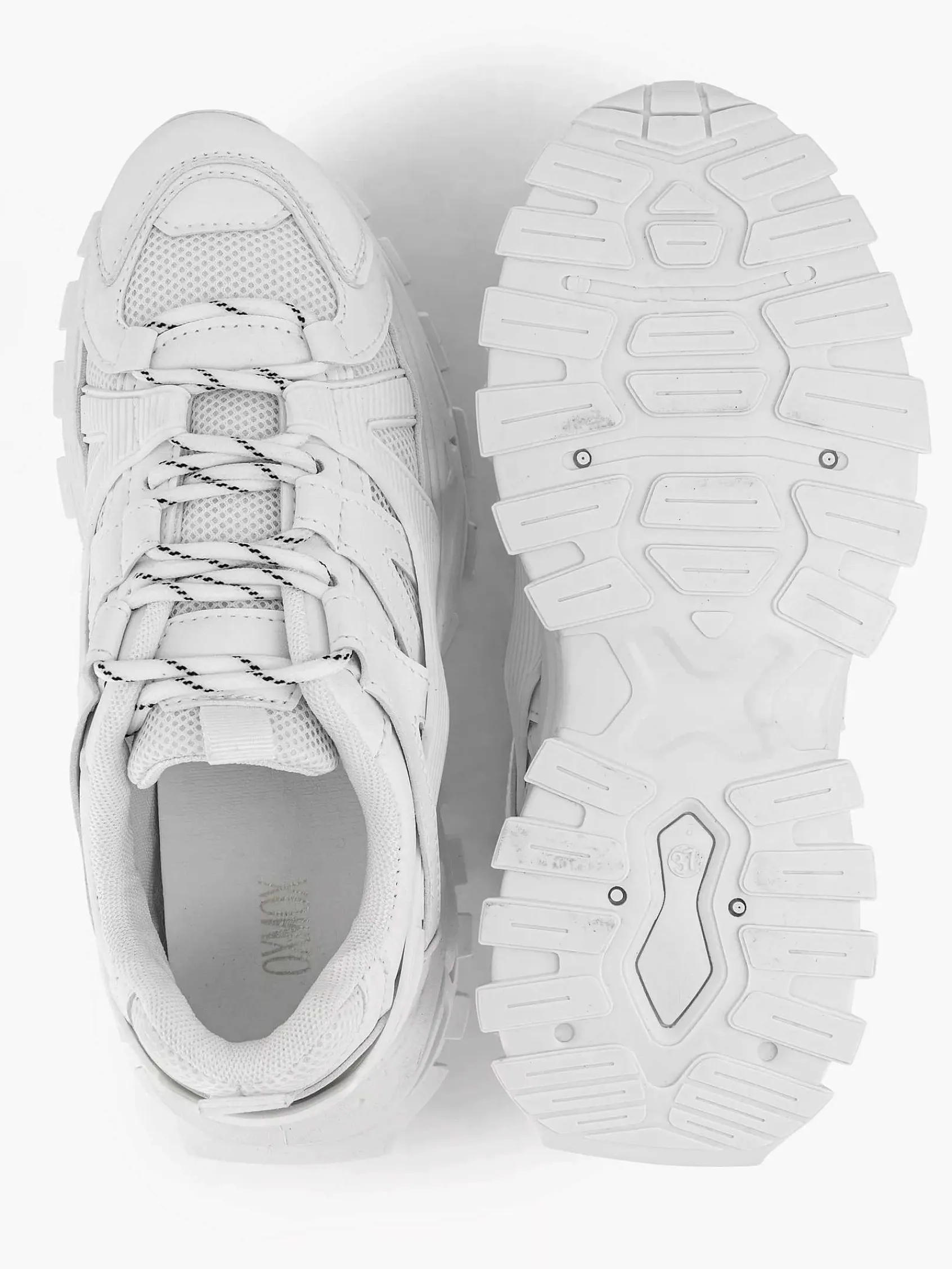 Sneakers|Oxmox Witte Chunky Sneaker