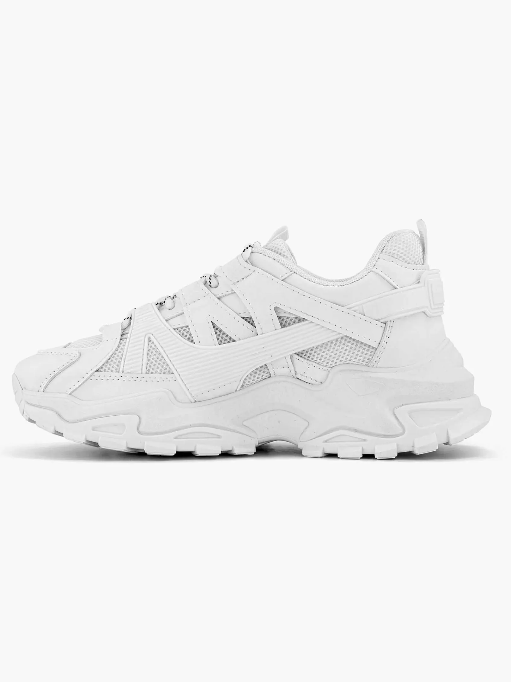 Sneakers|Oxmox Witte Chunky Sneaker