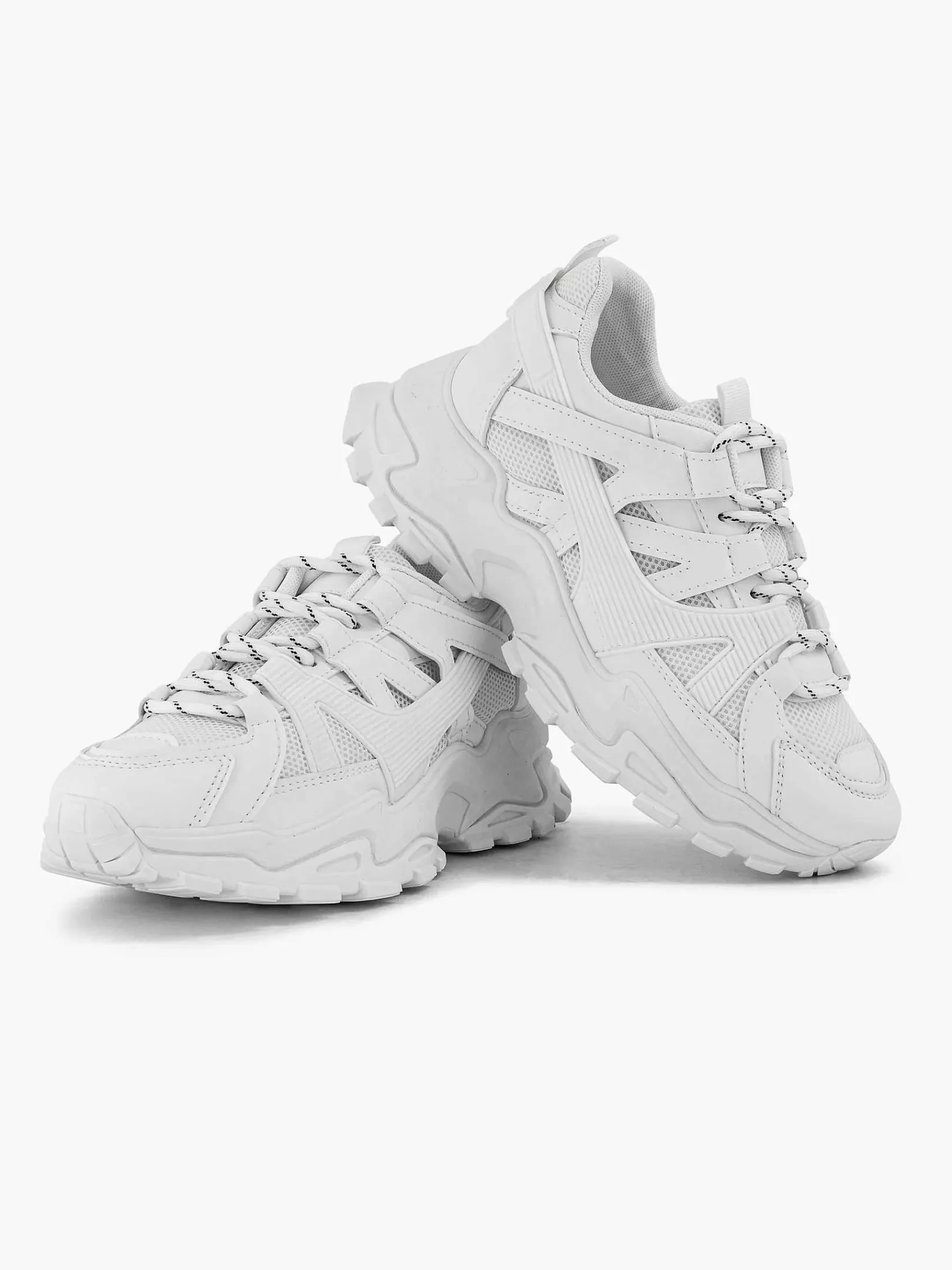 Sneakers|Oxmox Witte Chunky Sneaker