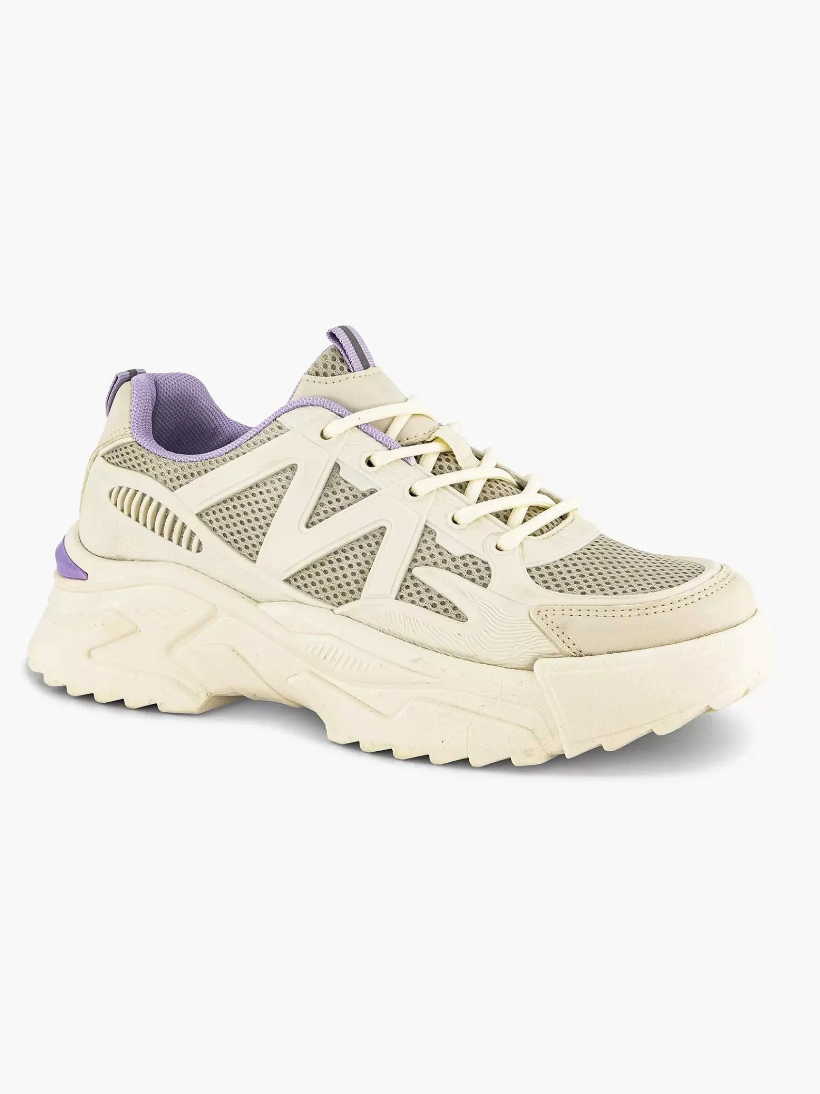Sneakers|Oxmox Witte Chunky Sneaker