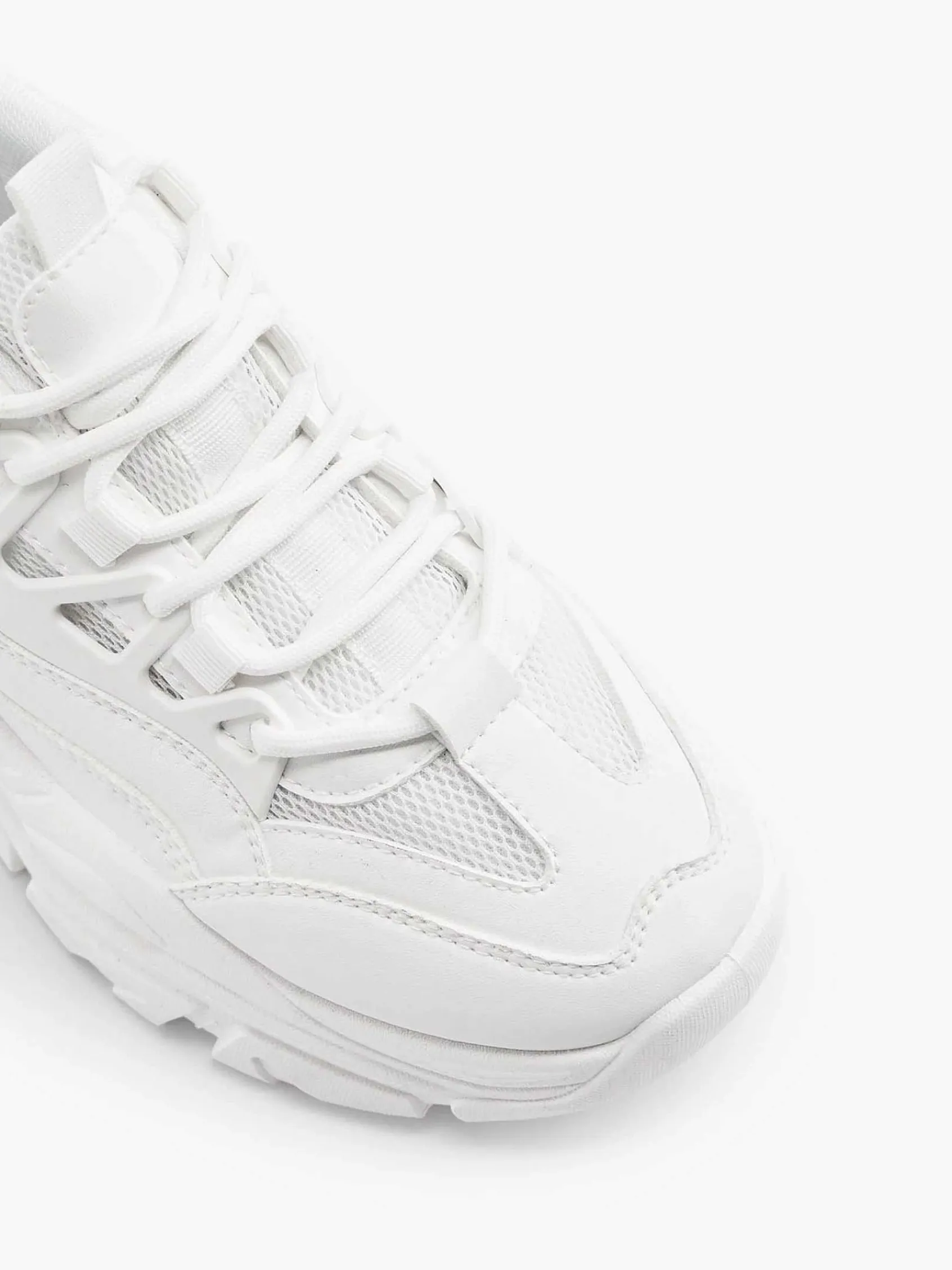 Sneakers|Oxmox Witte Chunky Sneaker