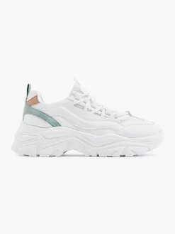 Sneakers|Oxmox Witte Chunky Sneaker