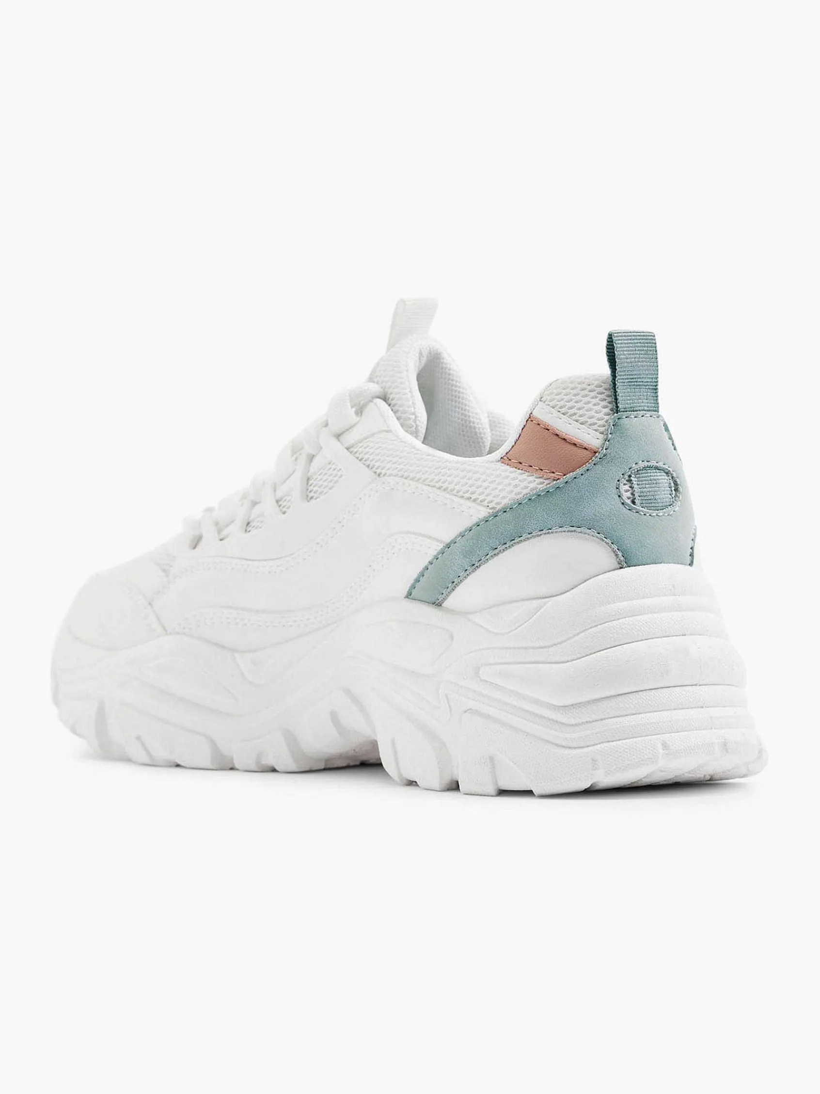 Sneakers|Oxmox Witte Chunky Sneaker