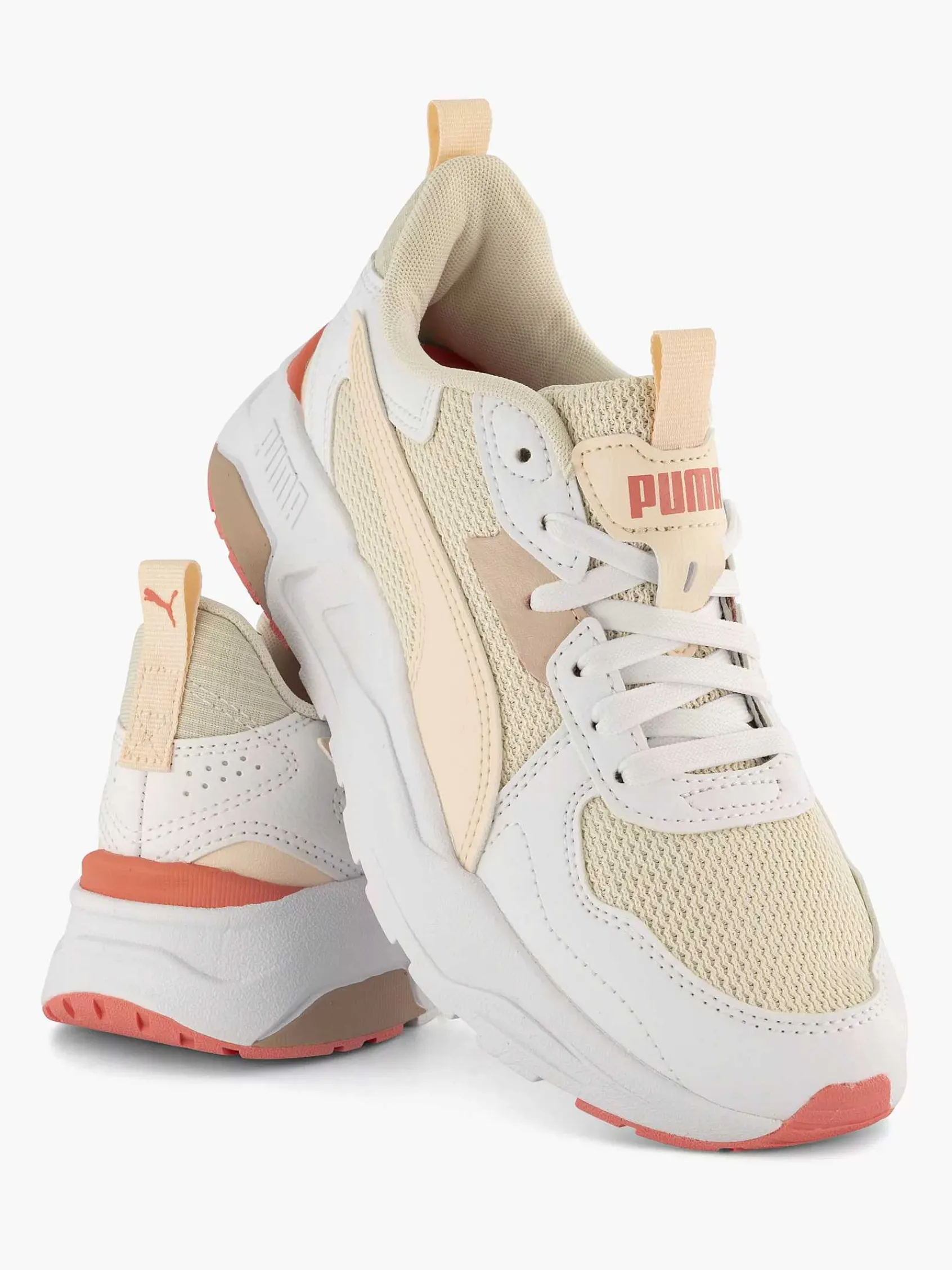 Sneakers|Puma Witte Chunky Sneaker Trinity Lite