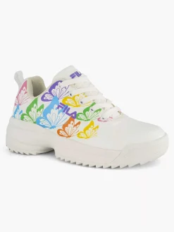 Sneakers|FILA Witte Chunky Sneaker Vlinders