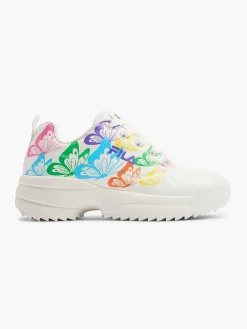 Sneakers|FILA Witte Chunky Sneaker Vlinders