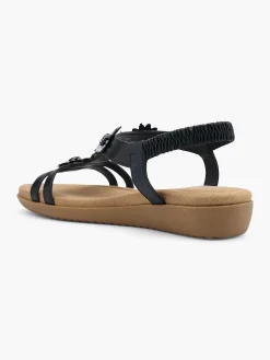 Comfort Schoenen|Easy Street Witte Comfort Sandaal