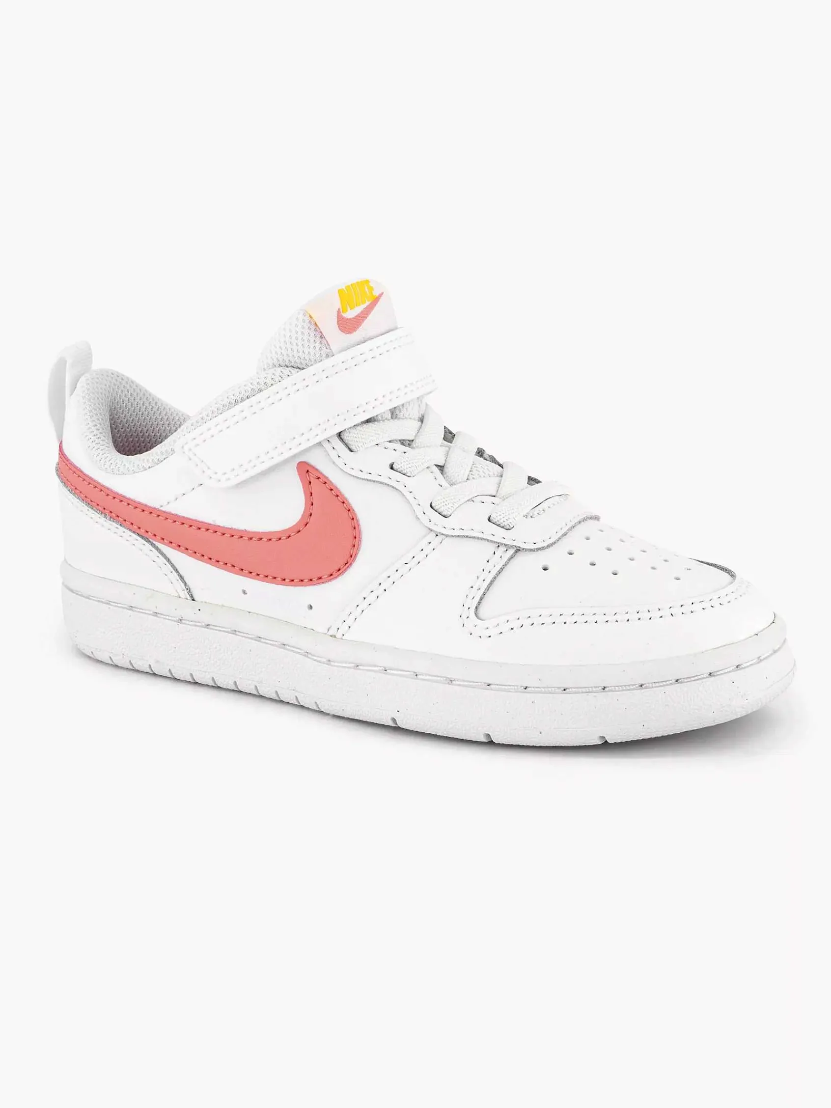 Jongensschoenen|Nike Witte Court Borough Low 2