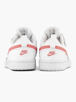 Jongensschoenen|Nike Witte Court Borough Low 2