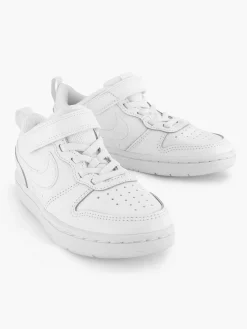 Jongensschoenen|Nike Witte Court Borough Low 2