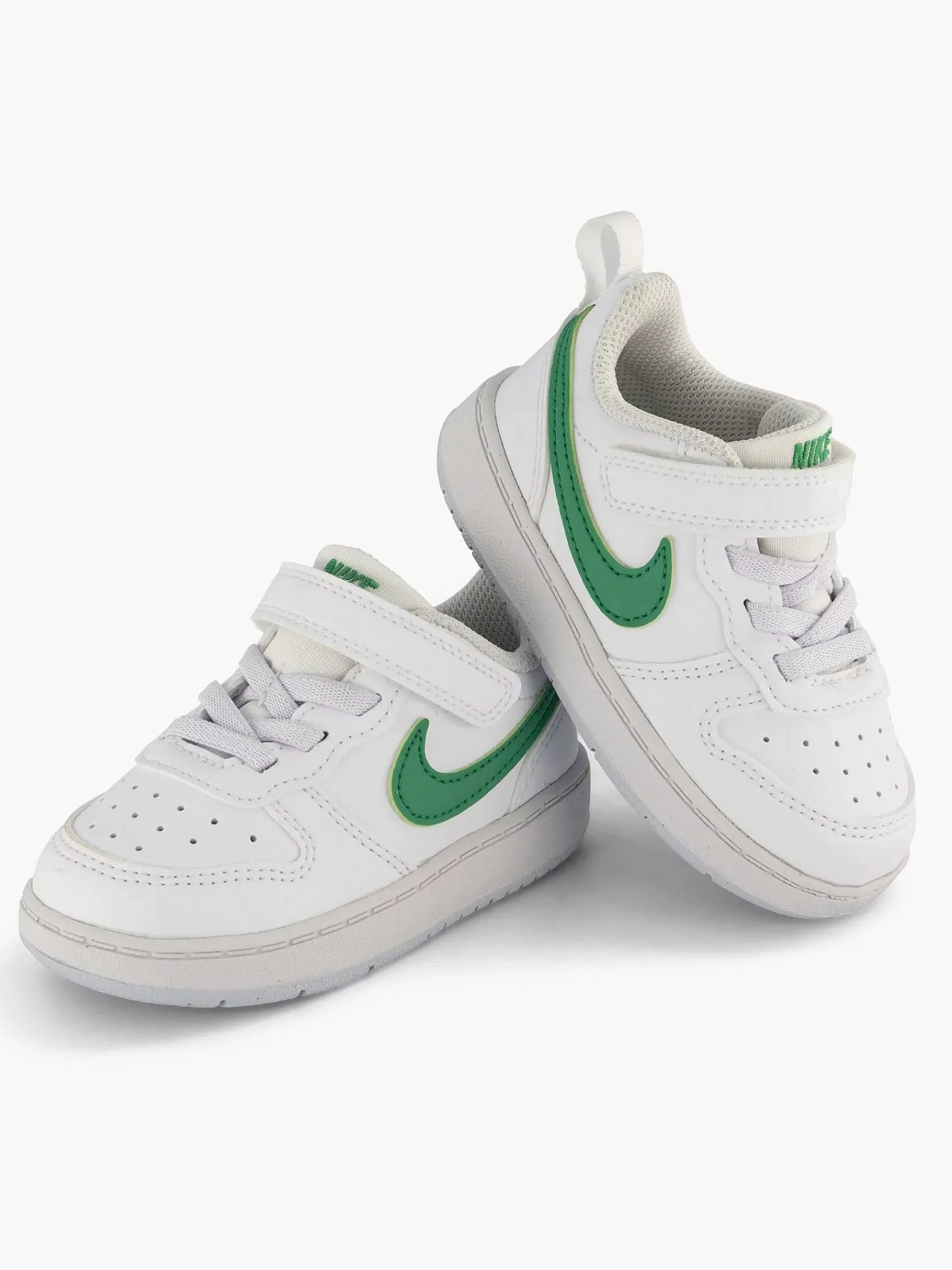 Jongensschoenen|Nike Witte Court Borough Low Recraft