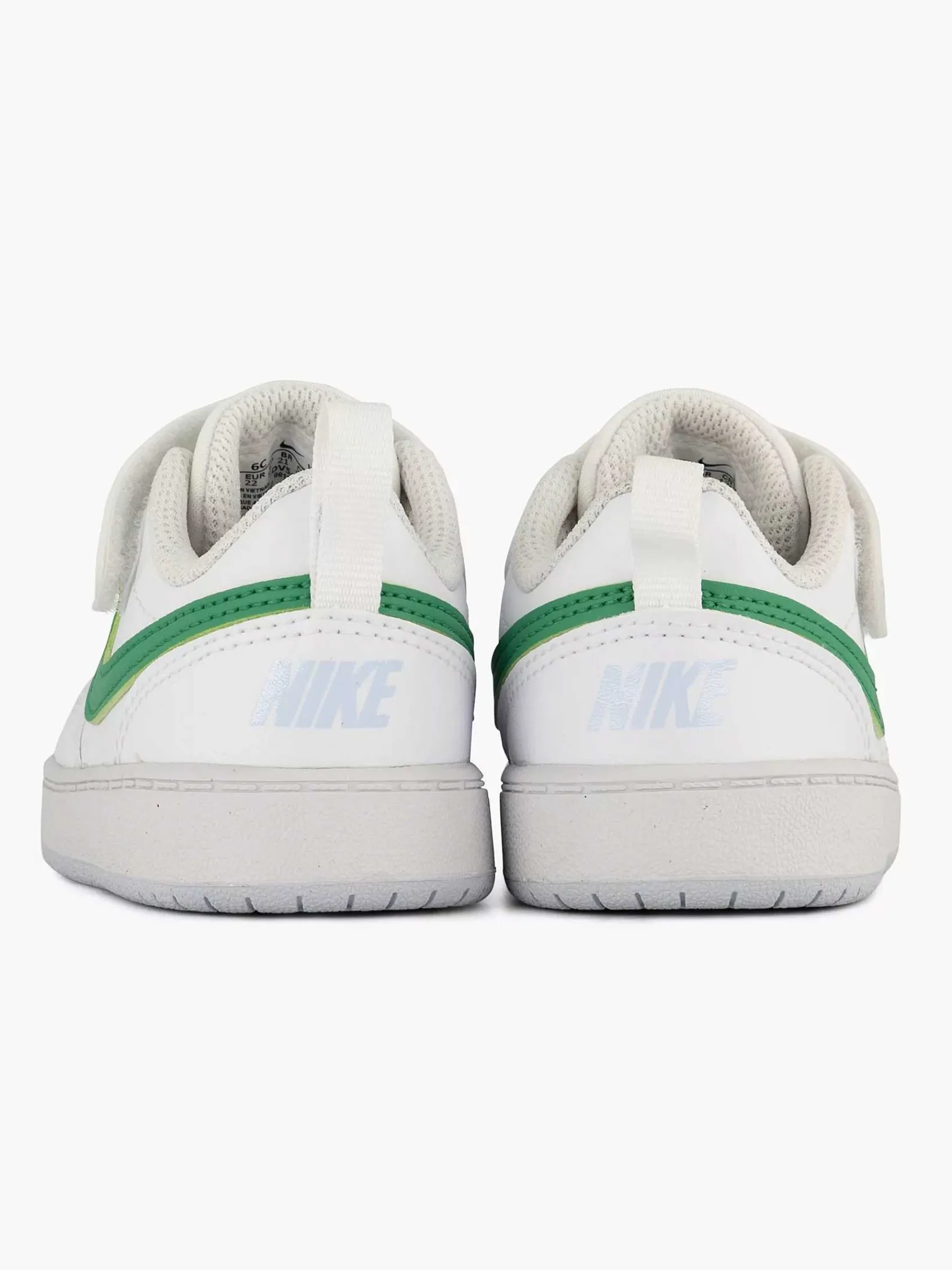 Jongensschoenen|Nike Witte Court Borough Low Recraft
