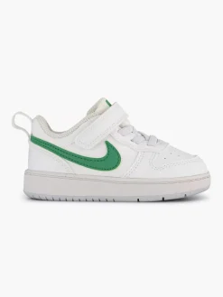 Jongensschoenen|Nike Witte Court Borough Low Recraft