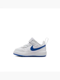 Jongensschoenen|Nike Witte Court Borough Low Recraft Sneaker
